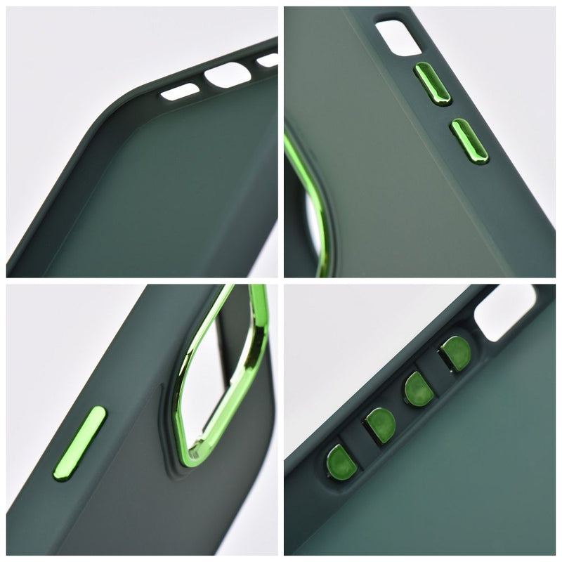 Schützen Sie Ihr Apple iPhone 15 mit dem Frame Case – stilvoll und effektiv. Verstärkte Kanten, weiches TPU Material und eine erhöhte Rahmung bieten optimalen Schutz. Elegantes, mattes Design für modernen Look. Ideal für iPhone 15.