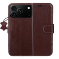 Die elegante Schutzhülle für das Apple iPhone 17 Pro und iPhone 18 Pro in Braun bietet nothwendigen Schutz und einen stilvollen Look. Hergestellt aus hochwertigem Material, kombiniert sie Funktionalität mit einem klassischen Design. Ideal für alle, die ihr Smartphone sichern und gleichzeitig modisch auftrumpfen möchten.