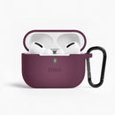 Schutzhülle für Apple AirPods Pro 3 in burgund