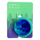Entdecken Sie den stylischen Roar Acrylic Pop Tok in leuchtenden Blau- und Grüntönen, ein modisches Accessoire, das Ihrem Smartphone nicht nur zusätzlichen Halt verleiht, sondern es auch mit einem Hauch von Farbe zum Erlebnis macht.