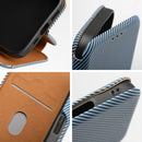 Entdecken Sie das Folio Side Magnet Case für Ihr Samsung Galaxy S25 Ultra. Optimaler Schutz mit seitlicher Magnetschließung, perfekt für den S-Pen. Stylisches Öko-Leder mit Karbonmuster bietet Komfort und Eleganz. Jetzt verfügbar!