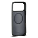 Woolnut Leder Case für iPhone 17 Pro - Schwarz