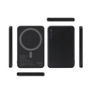 Die Forcell F-Energy Slim F5K9 Powerbank bietet eine Kapazität von 5000 mAh und ist mit der MagSafe-Technologie kompatibel. Sie unterstützt Schnellladetechnologien wie QC4.0 und PD3.0 mit einer Leistung von 15W, was eine effiziente und praktische Lösung für mobiles Laden darstellt. Ideal für unterwegs!