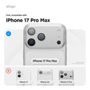 Elago MagSafe Silikon Case für iPhone 17 Pro Max - Schwarz