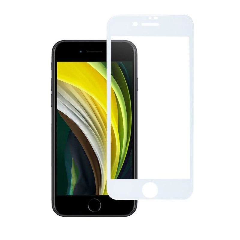 Schützen Sie Ihr Apple iPhone SE/8/7 mit dem hochwertigen 5D Schutzglas von Blue Star. Dieses robuste Panzerglas bietet eine 9H Härte und ist nur 0,3mm dick, für uneingeschränkte Touchsensitivität und Klarheit. Das weiße Design passt nahtlos zu Ihrem Gerät und bietet einen umfassenden Schutz der gesamten Front. Mit der inklusiven Montageanleitung ist das Anbringen schnell und blasenfrei erledigt.
