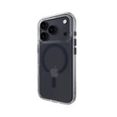 MagEasy iPhone 17 Pro MagSafe Clear Case - schwarzer Magsafe-Ring