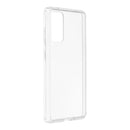 Schützen Sie Ihr Samsung Galaxy S20 FE / S20 FE 5G stilvoll mit dieser transparenten Handytasche. Ihr elegantes Smartphone-Design bleibt sichtbar, während der stoßabsorbierende Rahmen Stöße und Kratzer abwehrt. Genießen Sie unkomplizierten Zugang zu allen Anschlüssen und Funktionstasten. Transparenter Schutz, der die Ästhetik Ihres Geräts bewahrt.