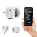 Der Forcell F-Energy Smart Plug 230V steuert Geräte via WLAN und ist kompatibel mit Tuya Smart, Smart Life, Google Assistant und Alexa. Optimieren Sie Gerätenutzung und Energieeffizienz von überall!