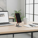 Optimieren Sie Ihren Arbeitsplatz mit dem Forcell F-Grip Fold Stand 1, der ideale faltbare Handyhalter aus Aluminium. Leicht, stabil und tragbar – perfekt für unterwegs!
