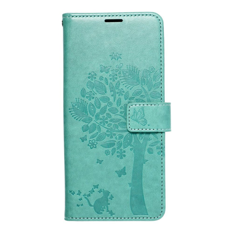 Diese stilvolle grüne Handytasche mit einzigartigem Blumen- und Naturmuster bietet perfekten Schutz für das Samsung Galaxy A52 5G / A52 LTE. Mit ihrer praktischen Klappfunktion und den Kartenfächern verbindet sie Design und Funktionalität für den alltäglichen Gebrauch.