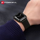 FORCELL F-DESIGN FA03 magnetic stainless steel strap für APPLE Watch 38 / 40 / 41 mm black