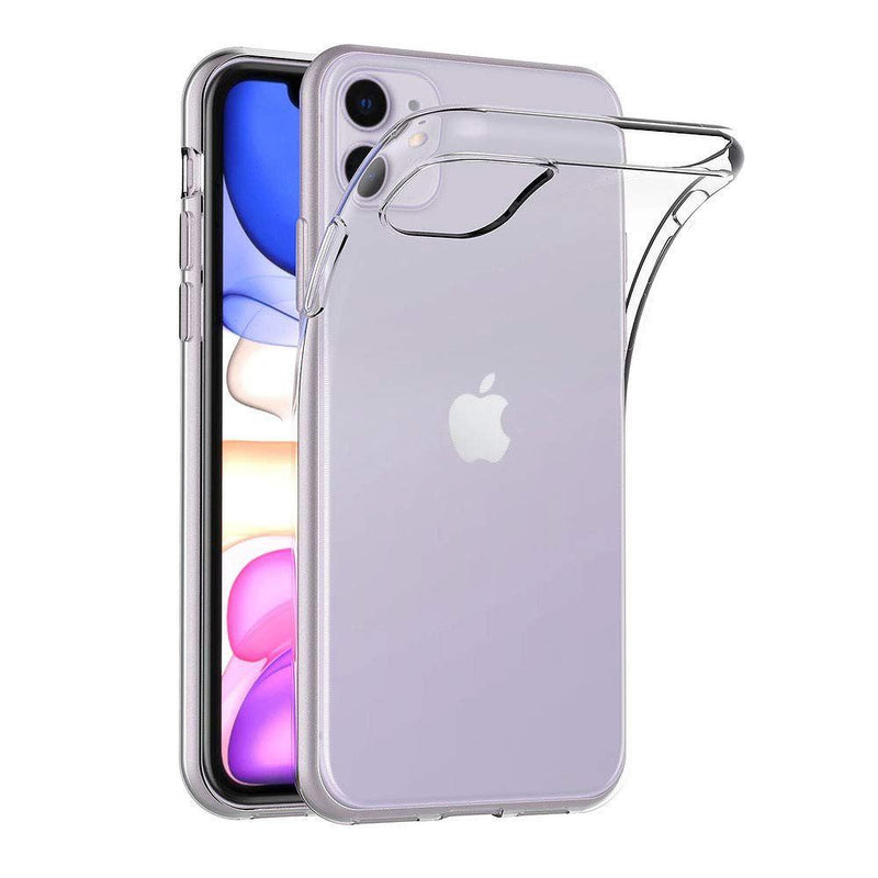 Die transparente Schutzhülle für das iPhone 11 bietet zuverlässigen Schutz vor Kratzern und Stößen, ohne das schlanke Design des Smartphones zu verstecken. Ihre leicht erhöhten Ränder schützen zusätzlich das Display und die Kamera, wenn das Gerät auf flachen Oberflächen liegt.