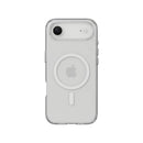 MagEasy iPhone Air MagSafe Clear Case -  weißer Magsafe-Ring