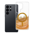 Schützen Sie Ihr Samsung Galaxy S26 stilvoll mit dem Golden Case! Diese elegante Hybrid-Hülle aus robustem Polycarbonat und flexiblem TPU bietet optimalen Schutz, unterstützt kabelloses Laden und überzeugt mit ihrem glitzernden Design. Ideal für jeden Smartphone-Nutzer!