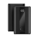 Die Forcell F-Energy Energo P20K2 Powerbank bietet eine Kapazität von 20.000 mAh und ermöglicht das schnelle Laden mit QC3.0 und PD 3A bei 22,5W. Mit ihrem integrierten LCD-Bildschirm zeigt sie den aktuellen Ladezustand an. Dank der USB-C und USB-A Anschlüsse können bis zu vier Geräte gleichzeitig aufgeladen werden. Ideal für unterwegs!