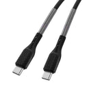 Der Forcell F-Energy USB C an USB C Kabel bietet eine starke Leistung von 66W und unterstützt Power Delivery QC4.0 mit bis zu 5A. Mit einer Länge von 1 Meter und einem robusten Carbon-Mantel ist es ideal für schnelles Laden und Datentransfer. Perfekt für moderne Geräte!