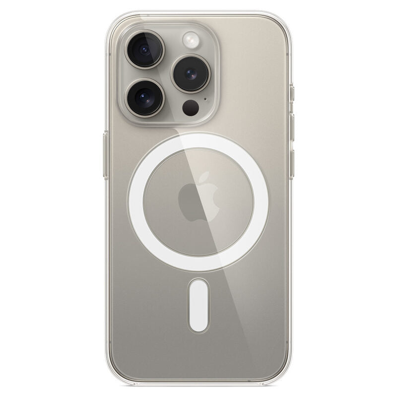 Apple iPhone 15 Pro Clear Case mit MagSafe, transparent