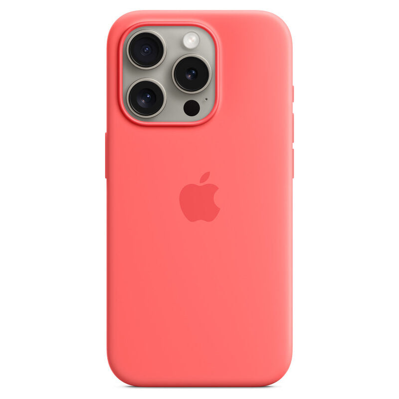 Apple iPhone 15 Pro Silikon Case mit MagSafe
