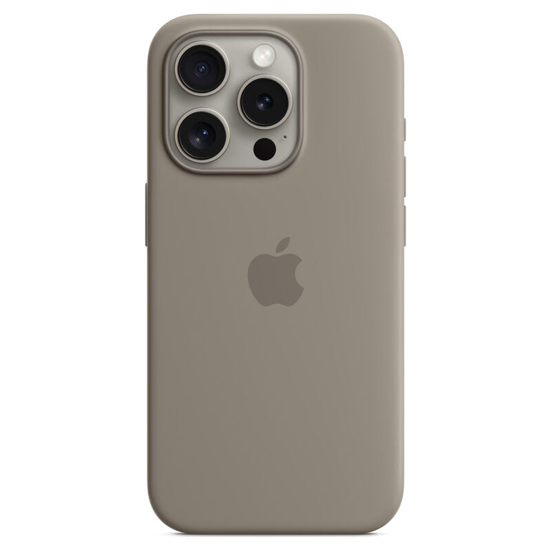 Apple iPhone 15 Pro Silikon Case mit MagSafe