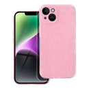 CLEAR CASE 2mm für das Apple iPhone 15 Pro in der Farbe pink