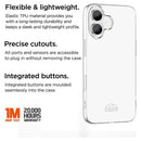 Eiger Grip Case für das Apple iPhone 16 (transparent)