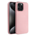 Elegantes Metallic iPhone 15 Pro Max Schutzhülle in Pink