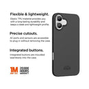 Eiger Grip Case für iPhone 16 (Schwarz)