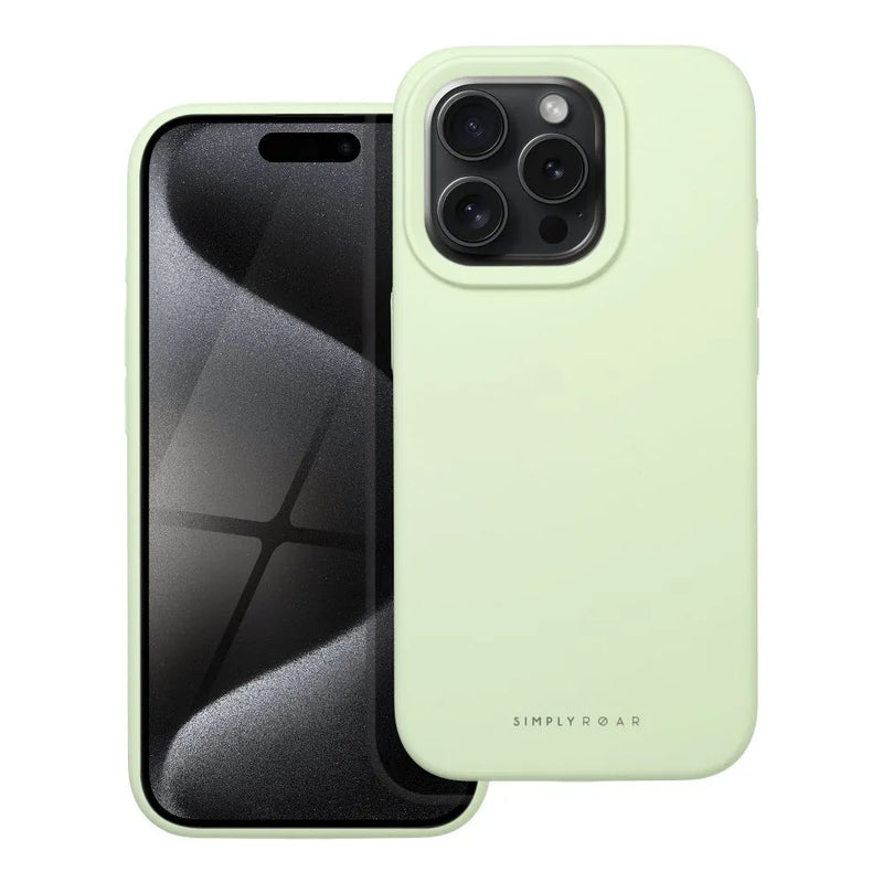 Case in hellgrün für das Apple iPhone 15 Pro