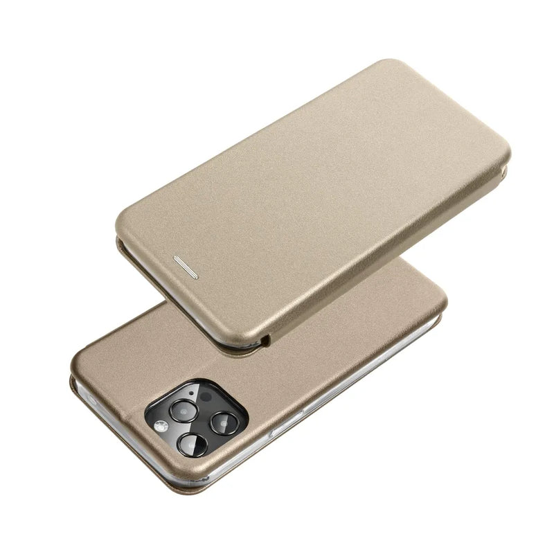 Handytasche in Farbe gold für das Apple iPhone 15 Pro