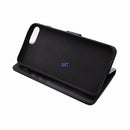 Leder Handytasche für Apple iPhone 15 Pro in schwarz