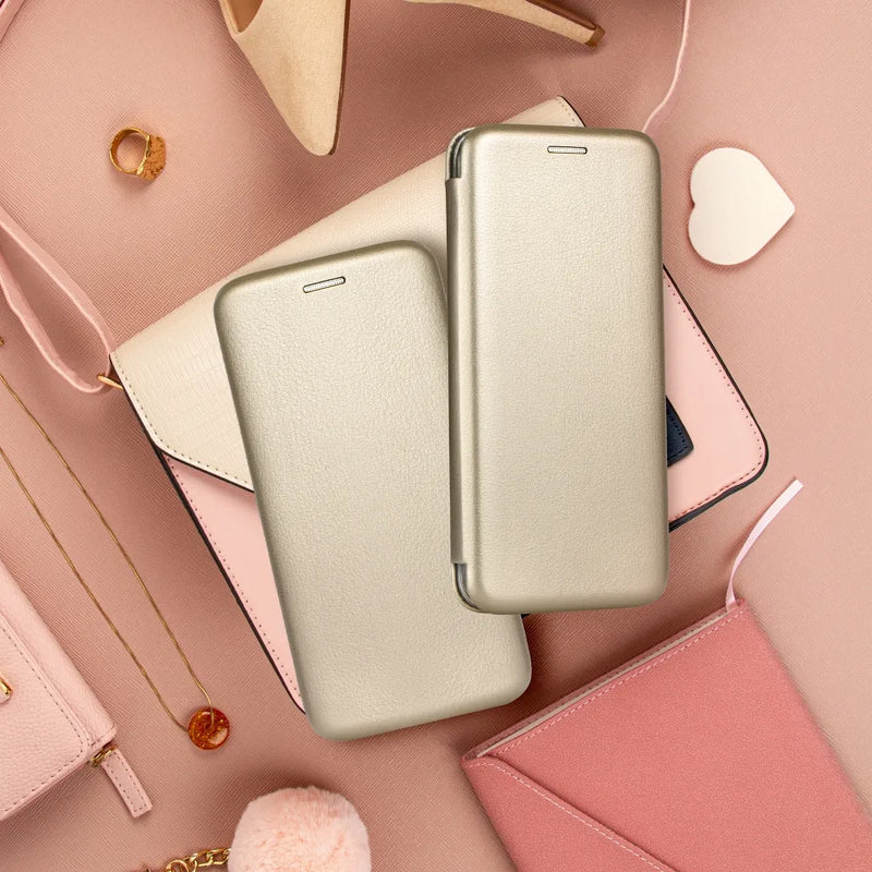 Handytasche in Farbe gold für das Apple iPhone 15 Pro