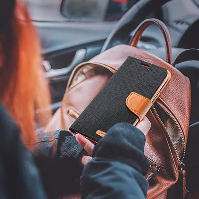Handytasche in schwarz für das Apple iPhone 15