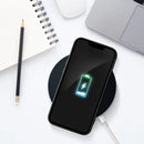 Schwarze Hülle mit Kartenfach für Apple iPhone 15 Pro