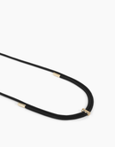 Ideal of Sweden Cord Phone Strap Black