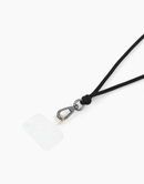 Ideal of Sweden Cord Phone Strap Coal Black