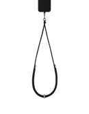 Ideal of Sweden Cord Phone Strap Coal Black
