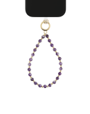 Ideal of Sweden Phone Wristlet Strap Noir Gold