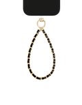 Ideal of Sweden Phone Wristlet Strap Noir Gold