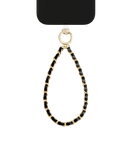 Ideal of Sweden Phone Wristlet Strap Noir Gold