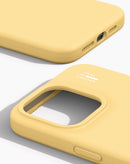 Ideal of Sweden Silicone Case MagSafe iPhone 14 Pro Max Soft Lemon
