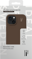 Ideal of Sweden Silicone Case MagSafe iPhone 13 / 14 / 15 / 16e / 17e Mocha Mousse
