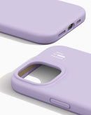 Ideal of Sweden Silicone Case MagSafe iPhone 13 / 14 / 15 / 16e / 17e Lavender Milk
