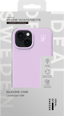 Ideal of Sweden Silicone Case MagSafe iPhone 13 / 14 / 15 / 16e / 17e Lavender Milk