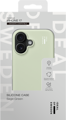 Ideal of Sweden Silicone Case MagSafe iPhone 17 Sage Green