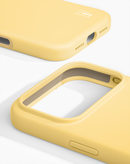 Ideal of Sweden Silicone Case MagSafe iPhone 17 Pro Soft Lemon