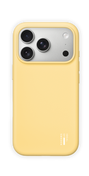 Ideal of Sweden Silicone Case MagSafe iPhone 17 Pro Soft Lemon