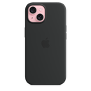 iPhone 15 Silicone Case with MagSafe - Black