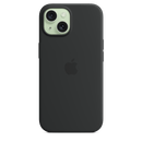 iPhone 15 Silicone Case with MagSafe - Black