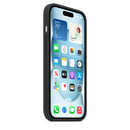 iPhone 15 Silicone Case with MagSafe - Black