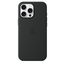 Apple iPhone 16 Pro Max Silikon Case mit MagSafe, schwarz